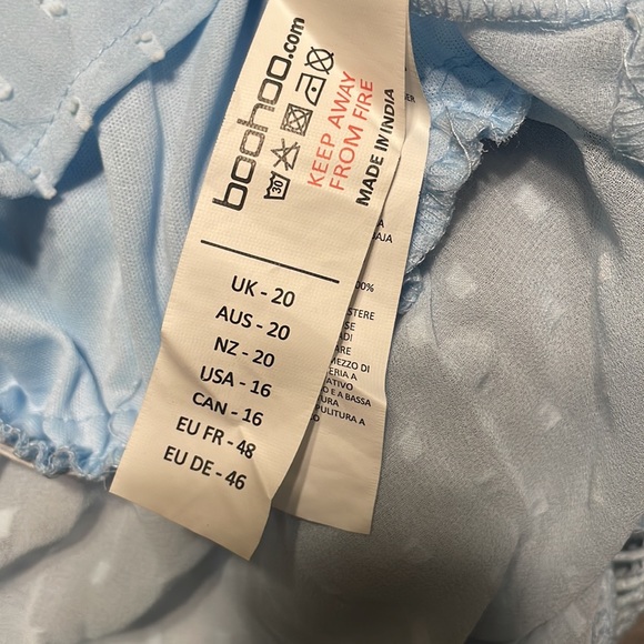 Boohoo lace insert ruffle blouse - Picture 4 of 6